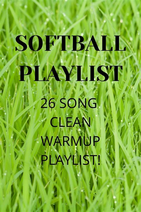 Softball playlist clean. Things To Know About Softball playlist clean. 